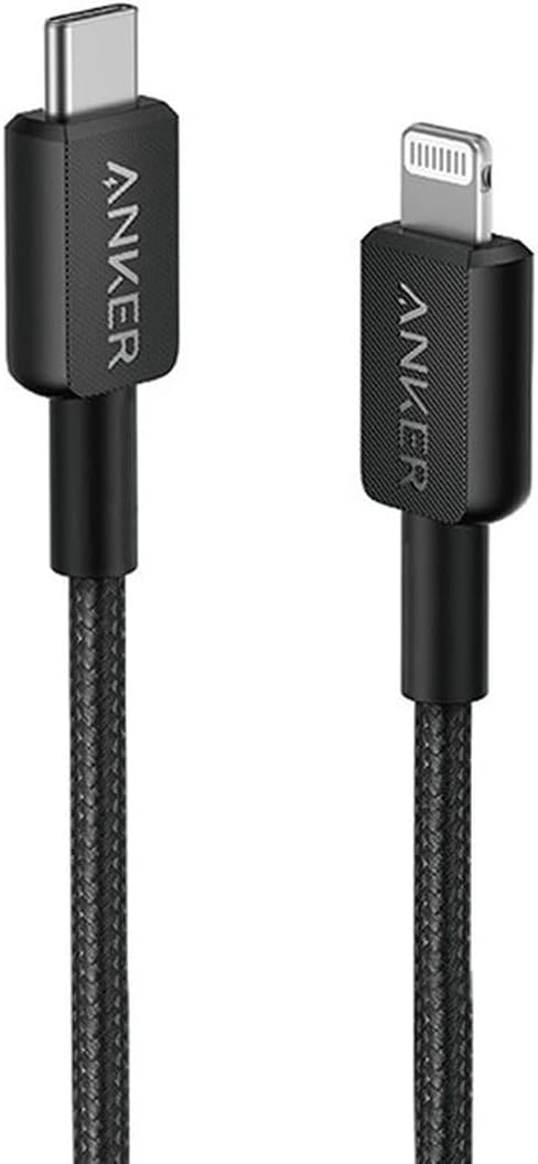 Anker 322 USB-C to Lightning Cable 3FT (0.9m Braided) Anker 322 USB-C to Lightning Cable 3FT (0.9m Braided)